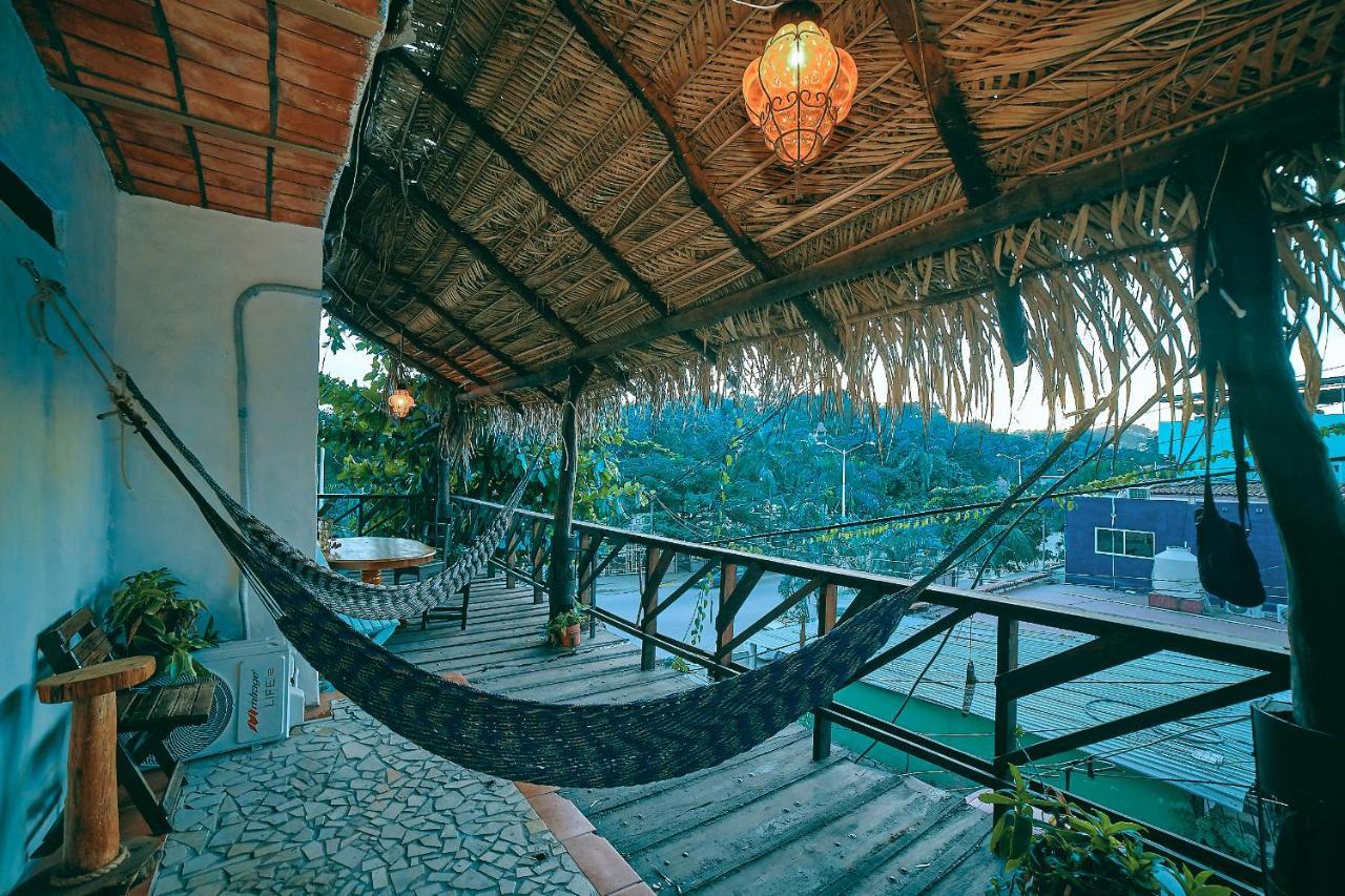Blue Pepper Beds Sayulita Hostel Kültér fotó