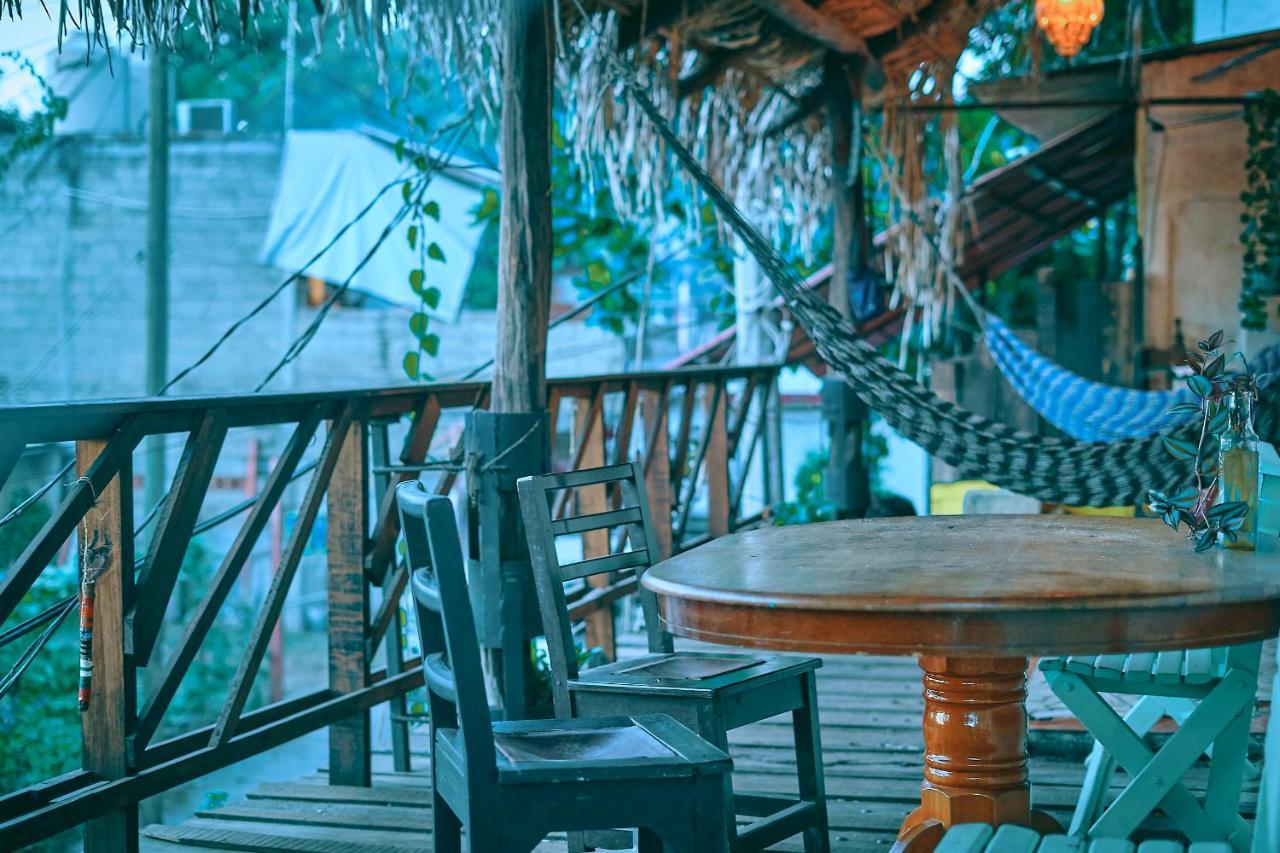 Blue Pepper Beds Sayulita Hostel Kültér fotó